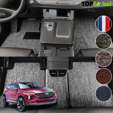 티오피 싼타페 DM 더 프러임 TM 5인승 7인승 순정형 디자인 매트 실내매트 트렁크매트