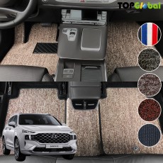 티오피 싼타페 TM 더뉴 페이스리프트 순정형 디자인 매트 실내매트 트렁크매트