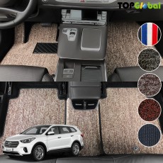 티오피 맥스크루즈 6인승 7인승 준대형 SUV 순정형 디자인 매트 실내매트 트렁크매트