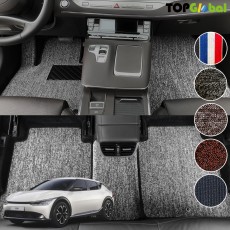 티오피 EV6 준중형 SUV 순정형 디자인 매트 실내매트 트렁크매트