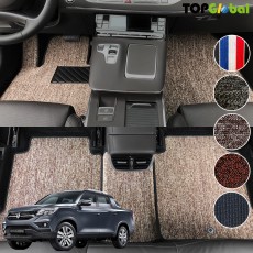 티오피 렉스턴 스포츠 칸 대형 SUV 순정형 디자인 매트 실내매트 트렁크매트