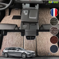 티오피 볼보 V시리즈 V90 준대형 세단 왜건 플러그인 하이브리드 순정형 디자인 매트 실내매트 트렁크매트