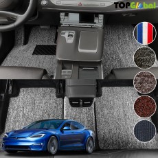 티오피 테슬라 모델S EV 대형 세단 스포츠 세단 패스트백 순정형 디자인 매트 실내매트 트렁크매트