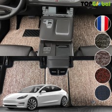 티오피 테슬라 모델3 EV 중형 세단 스포츠 세단 패스트백 순정형 디자인 매트 실내매트 트렁크매트