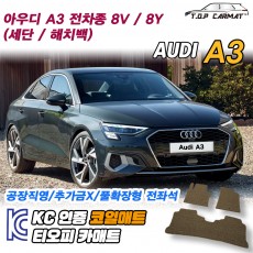 티오피 A3 준중형 핫해치 스포츠세단 세단 컨버터블 플러그인 하이브리드 확장형매트 실내매트 트렁크매트